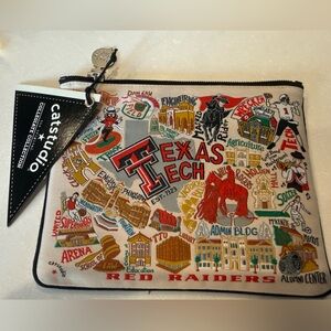 Texas Tech Embroidered Pouch